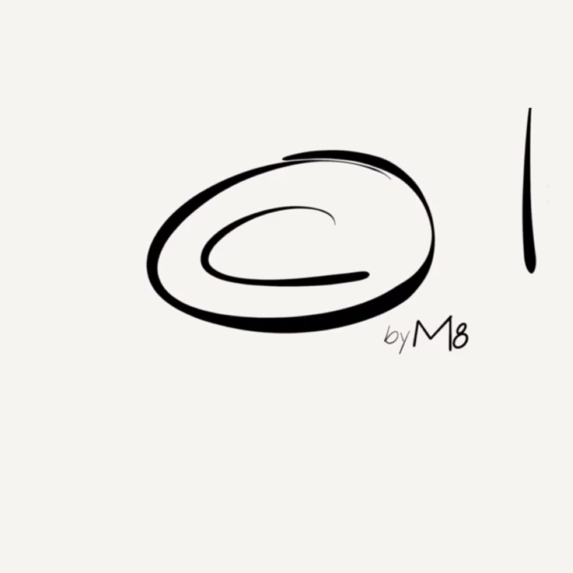Handgezeichnete Signet-Skizze by M8